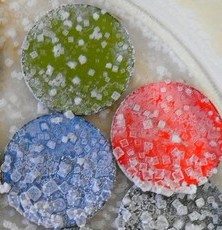 pastilles color�es
